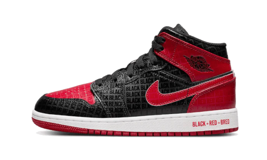 Jordan 1 Mid Bred Text GS