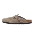 Birkenstock Boston Soft Footbed Suede Taupe (Narrow Fit)