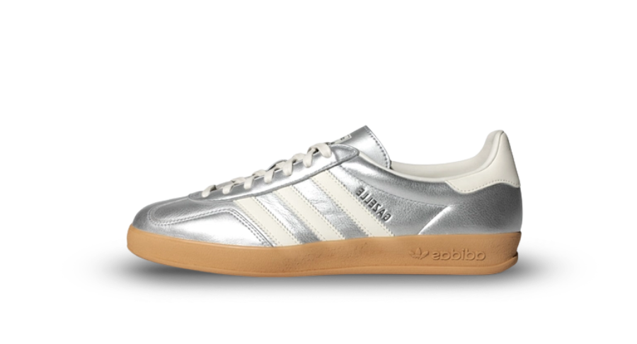 adidas Gazelle Indoor Silver Metallic Core White