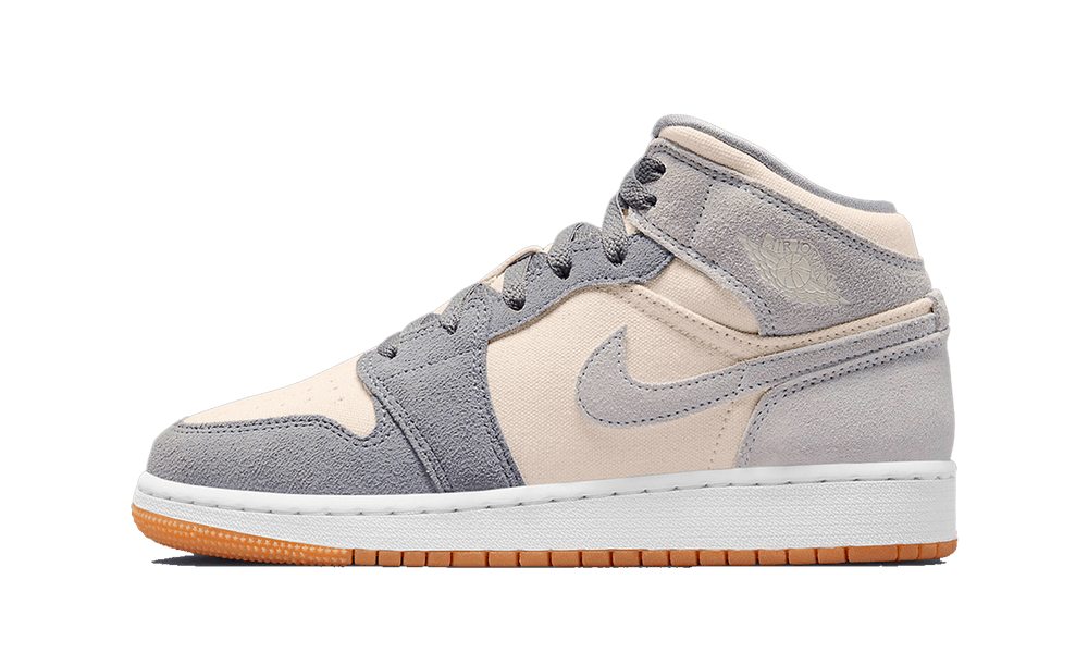 Jordan 1 Mid SE Coconut Milk Particle Grey (GS)