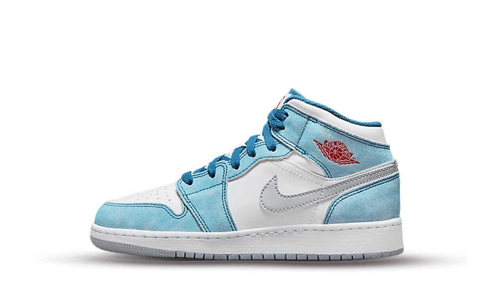 Jordan 1 Mid SE French Blue Light Steel (GS)
