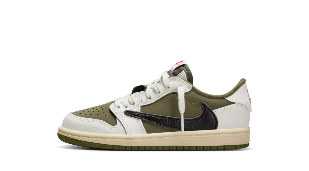 Jordan 1 Retro Low OG SP Travis Scott Medium Olive (PS)