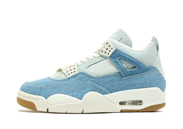 Jordan 4 Retro TEX Denim Worn Blue (Women's)
