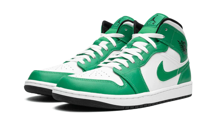 Jordan 1 Mid Lucky Green