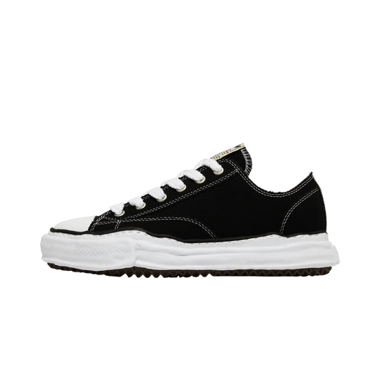Maison Mihara Yasuhiro Peterson OG Sole Canvas Low Black