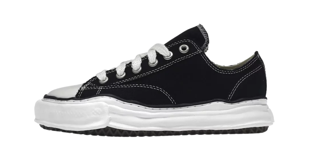 Maison Mihara Yasuhiro Peterson 23 OG Sole Canvas Low Black