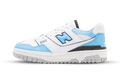 New Balance 550 White Carolina Blue