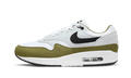 Nike Air Max 1 White Black Medium Olive