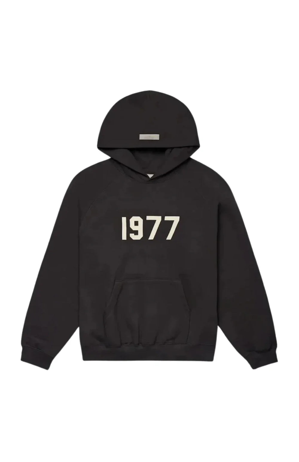 Fear of God Essentials 1977 Iron Black Hoodie