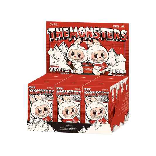 Pop Mart Labubu The Monsters Coca Cola Series Vinyl Face - Sealed Case