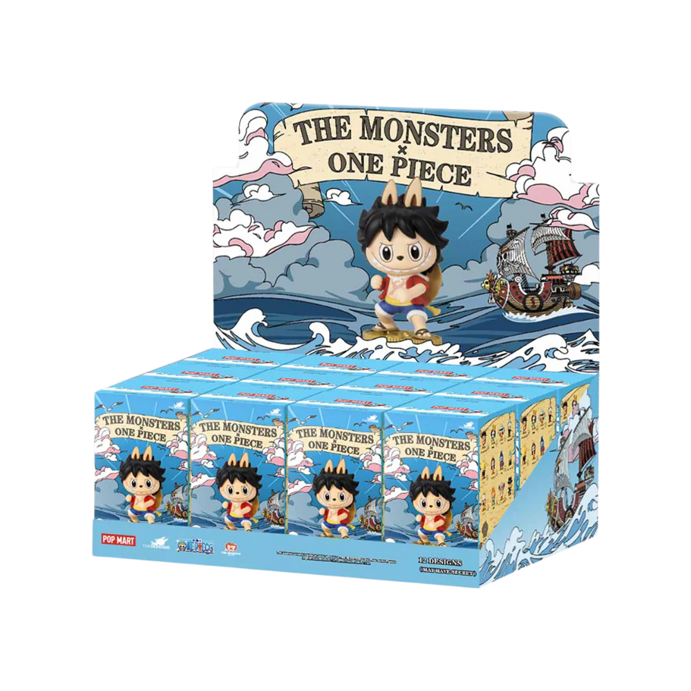 Pop Mart Labubu The Monsters x One Piece Series Sealed Case