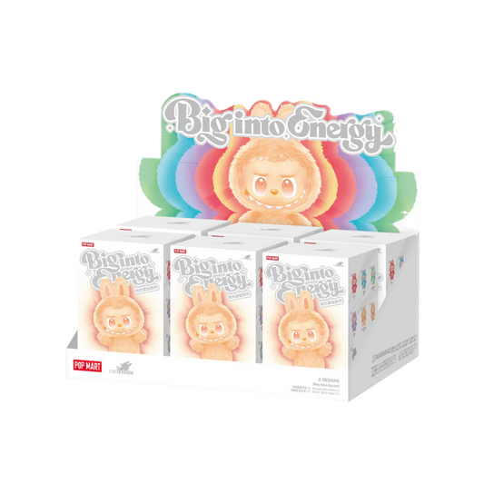 Pop Mart Labubu The Monsters Big into Energy Series Vinyl Plush Pendant - Sealed Case