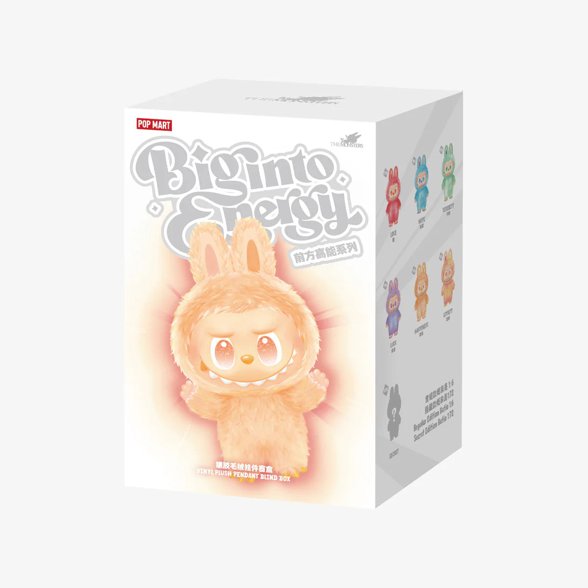 Pop Mart Labubu The Monsters Big into Energy Series Vinyl Plush Pendant - Blind Box