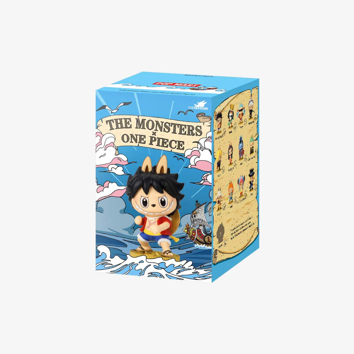 Pop Mart Labubu The Monsters x One Piece Series Sealed Case