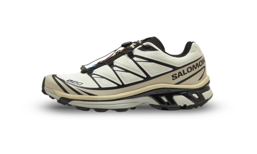 Salomon XT-6 Vanilla Ice/Black/Silver Cloud