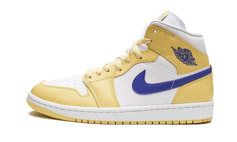 Jordan 1 Mid Lemon Wash Lapis