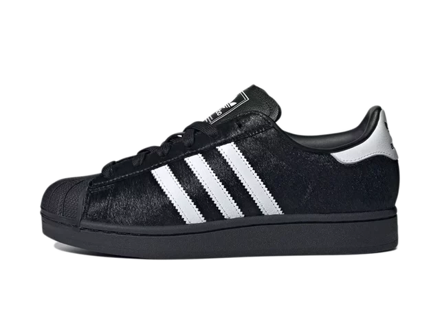 adidas Superstar II Black Ponyhair (Women's)