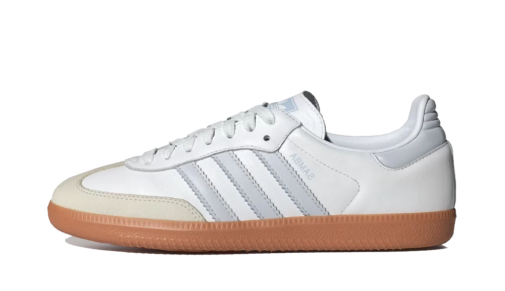 adidas Samba OG White Halo Blue Gum (Women's)