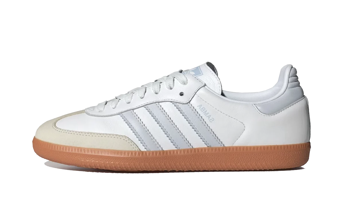 adidas Samba OG White Halo Blue Gum (Women's)