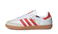 adidas Samba OG White Solar Red Gum (Women's)