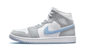 Air Jordan 1 Mid Wolf Grey Aluminum