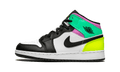 Jordan 1 Mid Pastel Black Toe (GS)