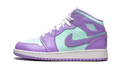Jordan 1 Mid Purple Aqua (GS)