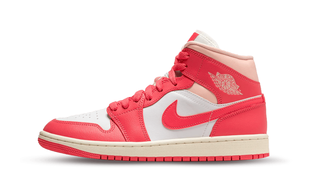 Jordan 1 Mid Strawberries and Cream (Women's)