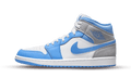 Jordan 1 Mid University Blue Grey