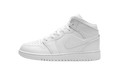 Jordan 1 Mid Triple White (2023) (GS)