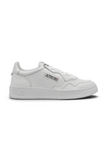 Autry Medalist Low White Super Soft Napa Leather