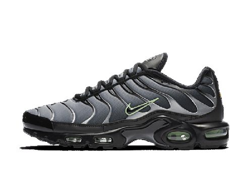 Nike Air Max Plus Black Particle Grey Vapour Green