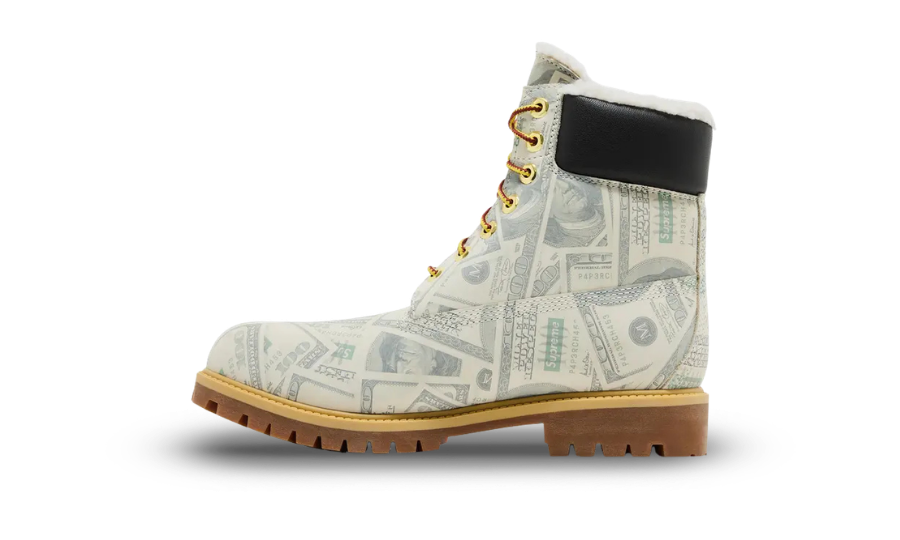 Timberland 6" Premium Waterproof Boot Supreme x MM6 Maison Margiela $100 Bills