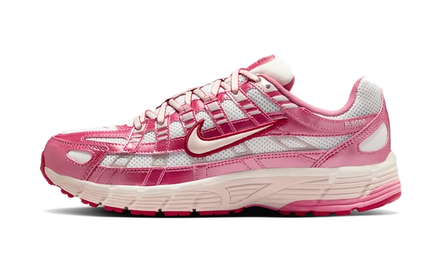 Nike P-6000 White Silt Red Peony (Women's)