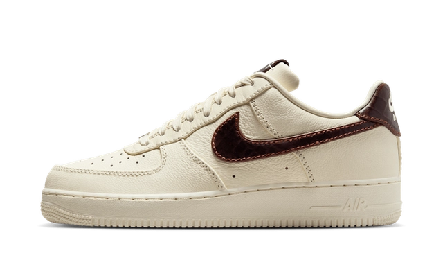 Nike Air Force 1 Low '07 Soft Pearl Brown Croc