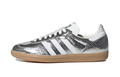 adidas Samba OG Silver Metallic Cracked Leather (Women's)