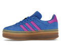 Adidas Gazelle Bold Bold Blue Lucid Pink