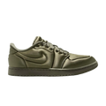 Jordan 1 Low Method of Make Satin Medium Olive (Women's)