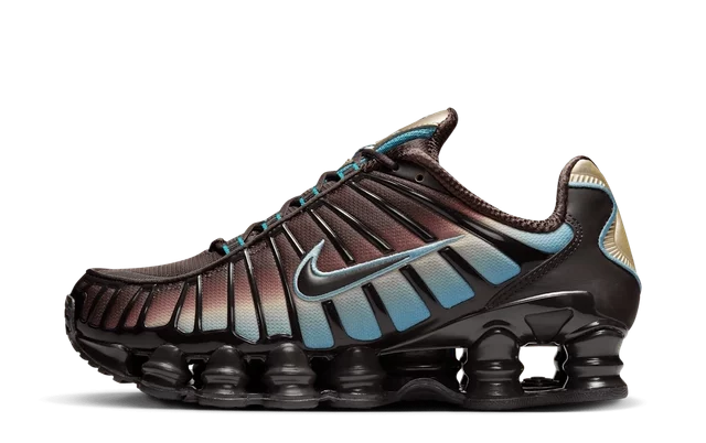 Nike Shox TL Velvet Brown Denim Turquoise (Women's)