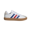 adidas VL Court 3.0 Cloud White Royal Blue Better Scarlet (GS)