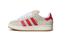Adidas Campus 00s Crystal White Better Scarlet (Women's)