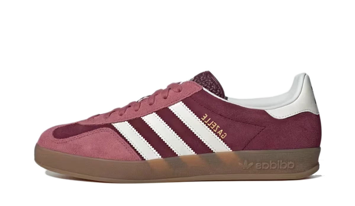 Adidas Gazelle Indoor Maroon Preloved Crimson