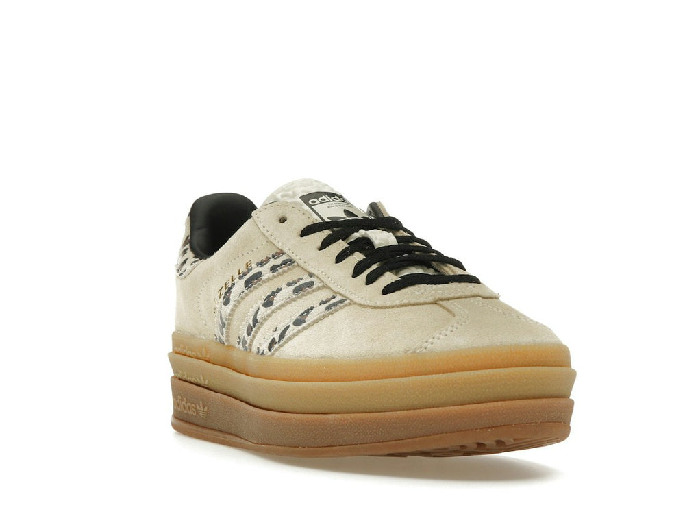 Adidas Gazelle Bold Cream Black Leopard