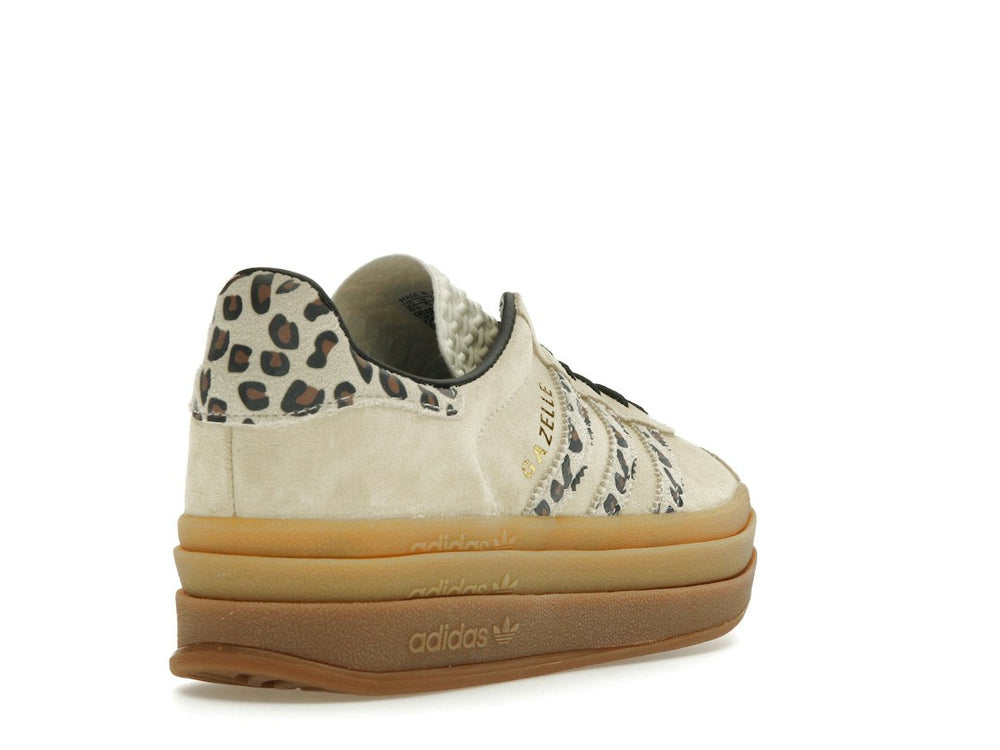 Adidas Gazelle Bold Cream Black Leopard