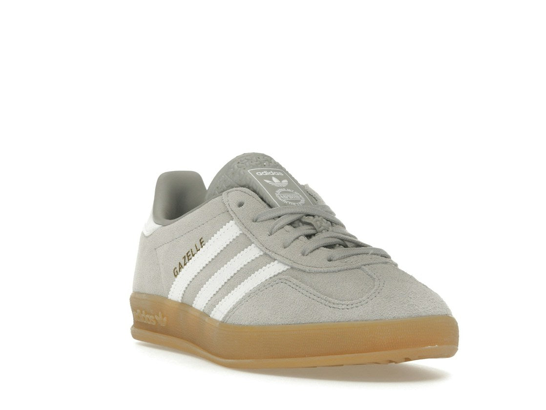 Adidas Gazelle Indoor Grey Cloud White Gold Metallic