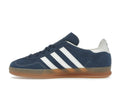Adidas Gazelle Indoor Night Indigo Off White Gold Metallic