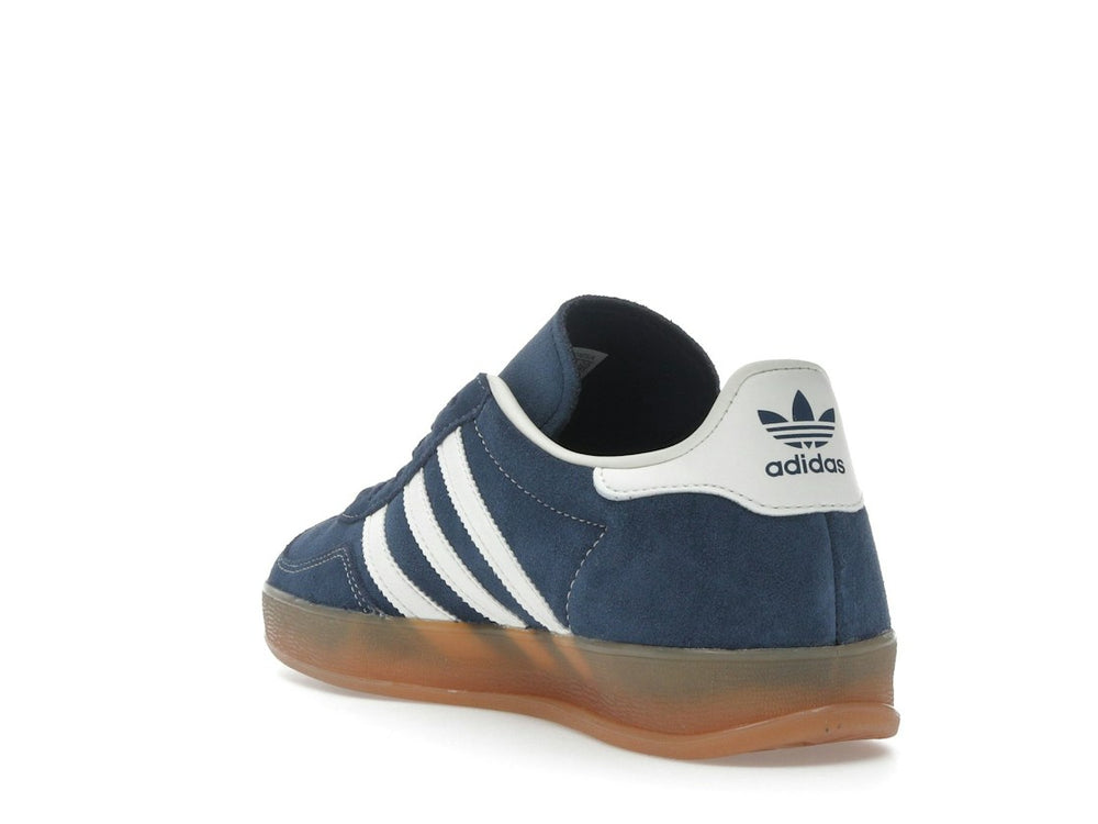 Adidas Gazelle Indoor Night Indigo Off White Gold Metallic