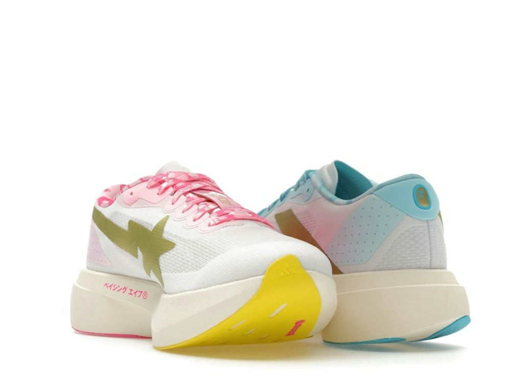 adidas Adizero Evo SL Bape Blue Pink Gold