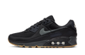 Nike Air Max 90 Black Smoke Grey Gum Reflective