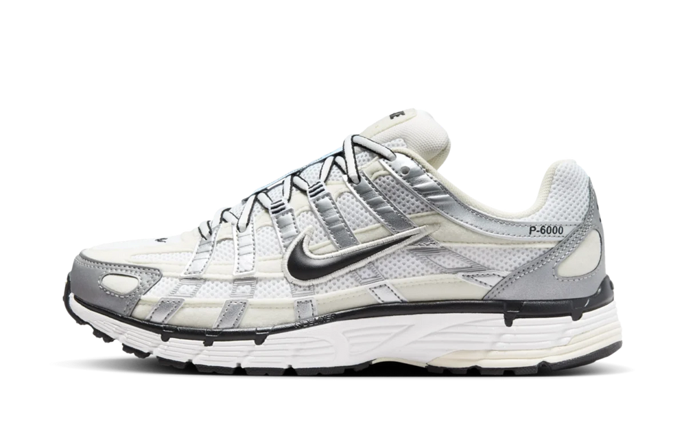 Nike P-6000 Coconut Milk Metallic Silver (Women's)